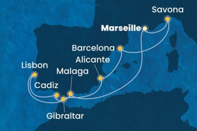 DPART DOMICILE : Espagne, Gibraltar, Portugal & Italie