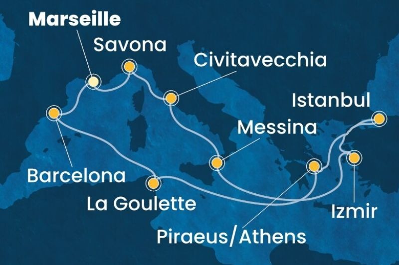 DPART DOMICILE : Italie, Turquie, Grce & Espagne