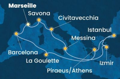 DPART DOMICILE : Italie, Turquie, Grce & Espagne