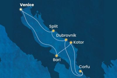 DPART DOMICILE : Italie, Grce  & Croatie