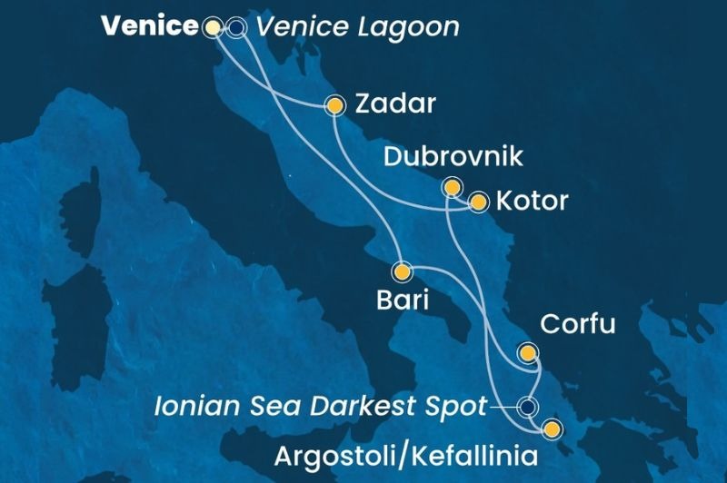 DPART DOMICILE : Italie, Grce, Montngro & Croatie