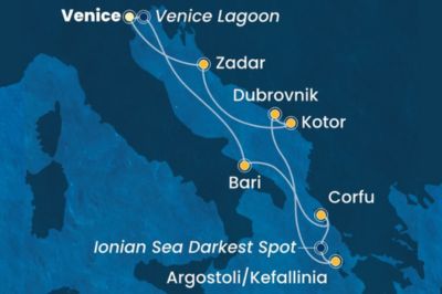 DPART DOMICILE : Italie, Grce, Montngro & Croatie