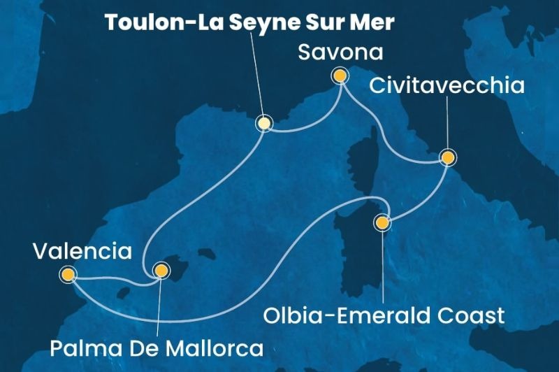 DPART DOMICILE : Balares, Espagne & Italie