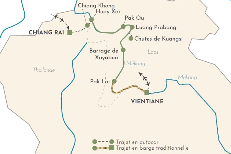 DPART DOMICILE : Les splendeurs du Laos