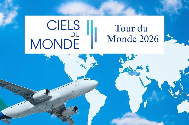 DPART DOMICILE : Tour du Monde arien 2026