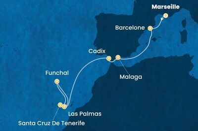 D�PART DOMICILE : Espagne, Canaries & Mad�re