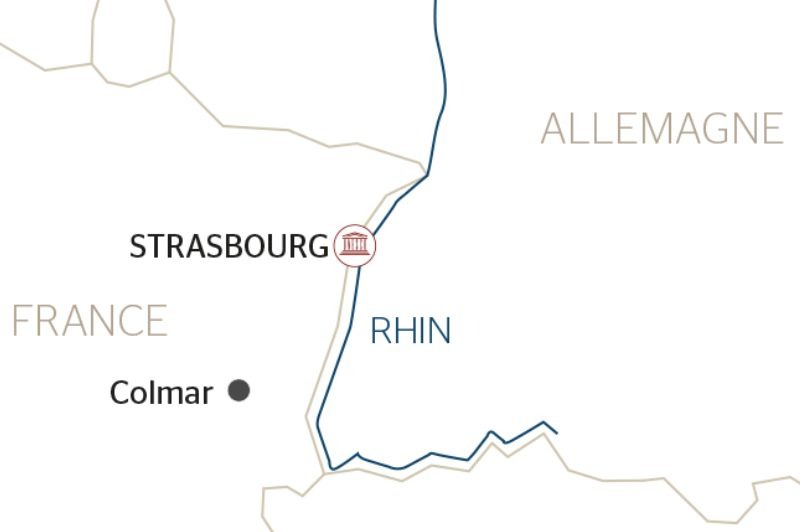 D�PART DOMICILE : March�s de No�l  (Strasbourg & Colmar)