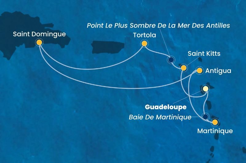 D�PART DOMICILE : Antilles & Iles Vierges