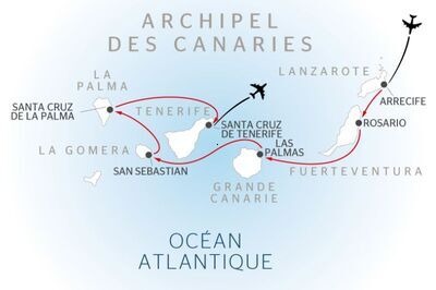 D�PART DOMICILE : L'archipel des Canaries, douceur d'un �ternel printemps