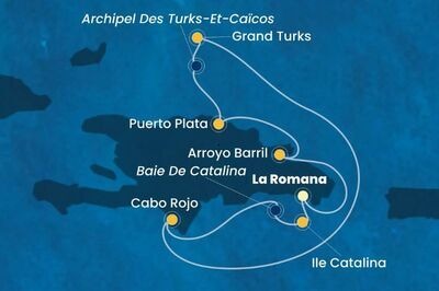 D�PART DOMICILE : R�p.Dominicaine, Turks & Caicos