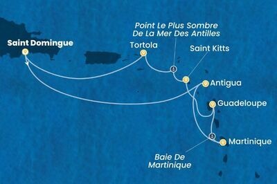 ✈ DEPART DOMICILE : Cara�bes vols directs Marseille inclus