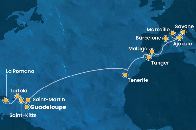 Croisi�re ma�onnique et philosophique : Transatlantique Cara�bes