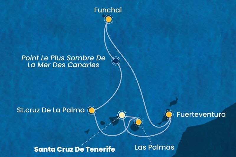 D�PART DOMICILE : Tour des Canaries 