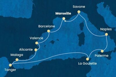 D�PART DOMICILE : Tunisie, Maroc & Espagne