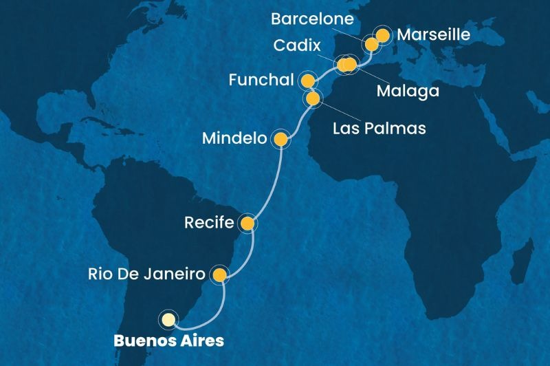 D�PART DOMICILE : Transatlantique Br�sil