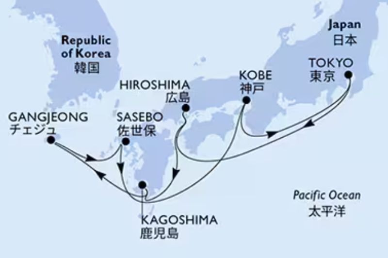 EMBARQUEMENT TOKYO : Japon & Cor�e 