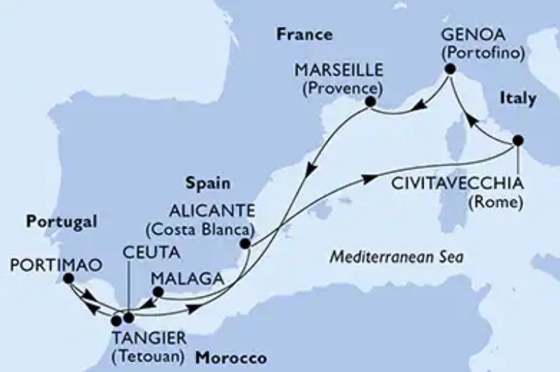 D�PART DOMICILE : Espagne, Maroc, Portugal & Italie