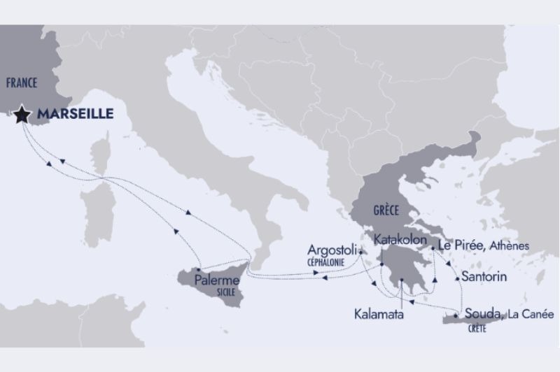 D�PART DOMICILE : Odyss�e Hell�nique