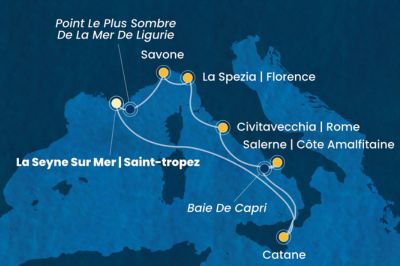 D�PART DOMICILE : C�te Occidentale Italienne