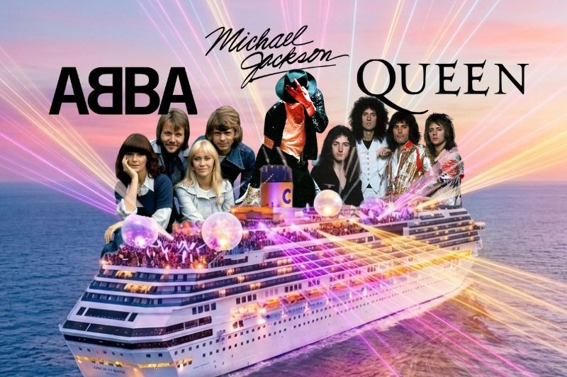 🎵CROISI�RE CONCERTS TRIBUTS ABBA, QUEEN & MICHAEL JACKSON