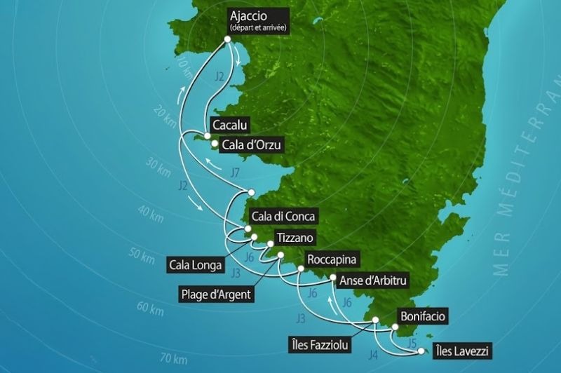 🇫🇷 Corse du Sud - Iles Lavezzi, Bonifacio & Roccapina