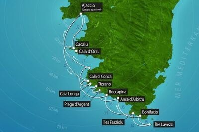 🇫🇷 Corse du Sud - Iles Lavezzi, Bonifacio & Roccapina