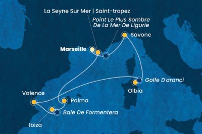 D�PART DOMICILE : Italie, Espagne & Bal�ares 