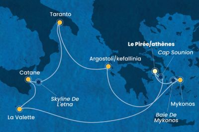 D�PART DOMICILE : Gr�ce, Malte & Italie