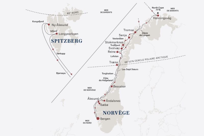 🇫🇷 VOLS INCLUS : La ligne du Spitzberg � Langue fran�aise � bord
