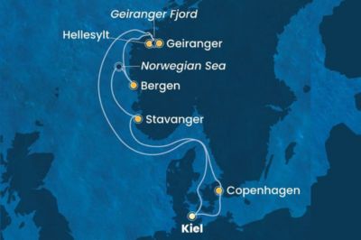 D�PART DOMICILE : Danemark & Norv�ge