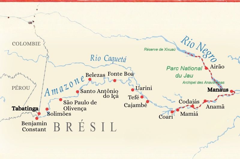 🇫🇷 Amazonie & 3 fleuves du Br�sil