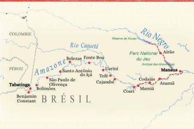 🇫🇷 EMBARQUEMENT MANAUS : Amazonie & 3 fleuves du Br�sil