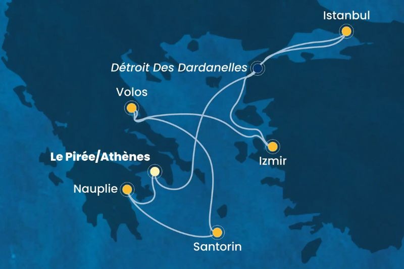 D�PART DOMICILE : Gr�ce & Turquie Automnale