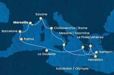 D�PART DOMICILE : Gr�ce, Tunisie, Bal�ares & Espagne