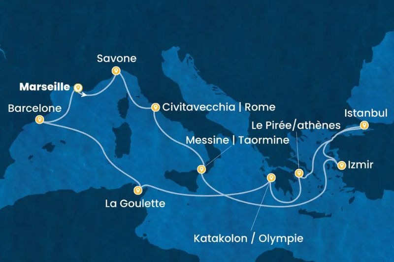 D�PART DOMICILE : Italie, Turquie, Gr�ce & Tunisie