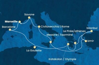 D�PART DOMICILE : Italie, Turquie, Gr�ce & Tunisie