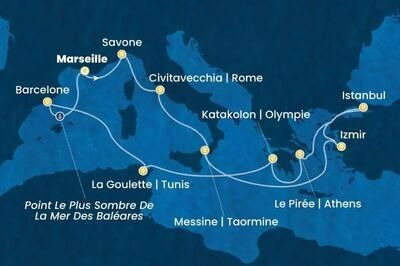 D�PART DOMICILE : Italie, Turquie, Gr�ce & Tunisie