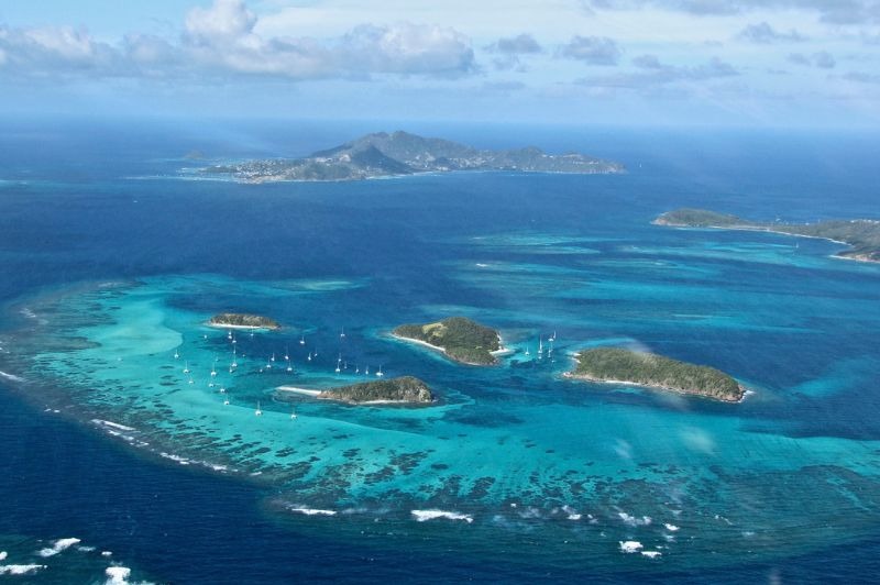 🇫🇷 �les Grenadines - Plus beau parc de navigation des Cara�bes