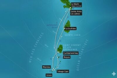 🇫🇷 �les Grenadines - Plus beau parc de navigation des Cara�bes