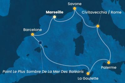 D�PART DOMICILE : Espagne, Tunisie & Italie