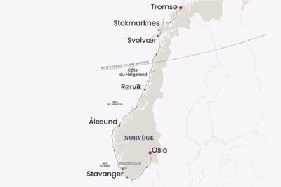 🇫🇷 La Ligne du Cap Nord - du Sud au Nord - Langue fran�aise � bord