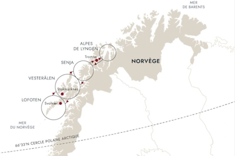 🇫🇷 Norv�ge & Arctique : � la lueur des aurores bor�ales