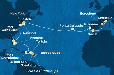 D�PART DOMICILE : Transatlantique Canada Cara�bes